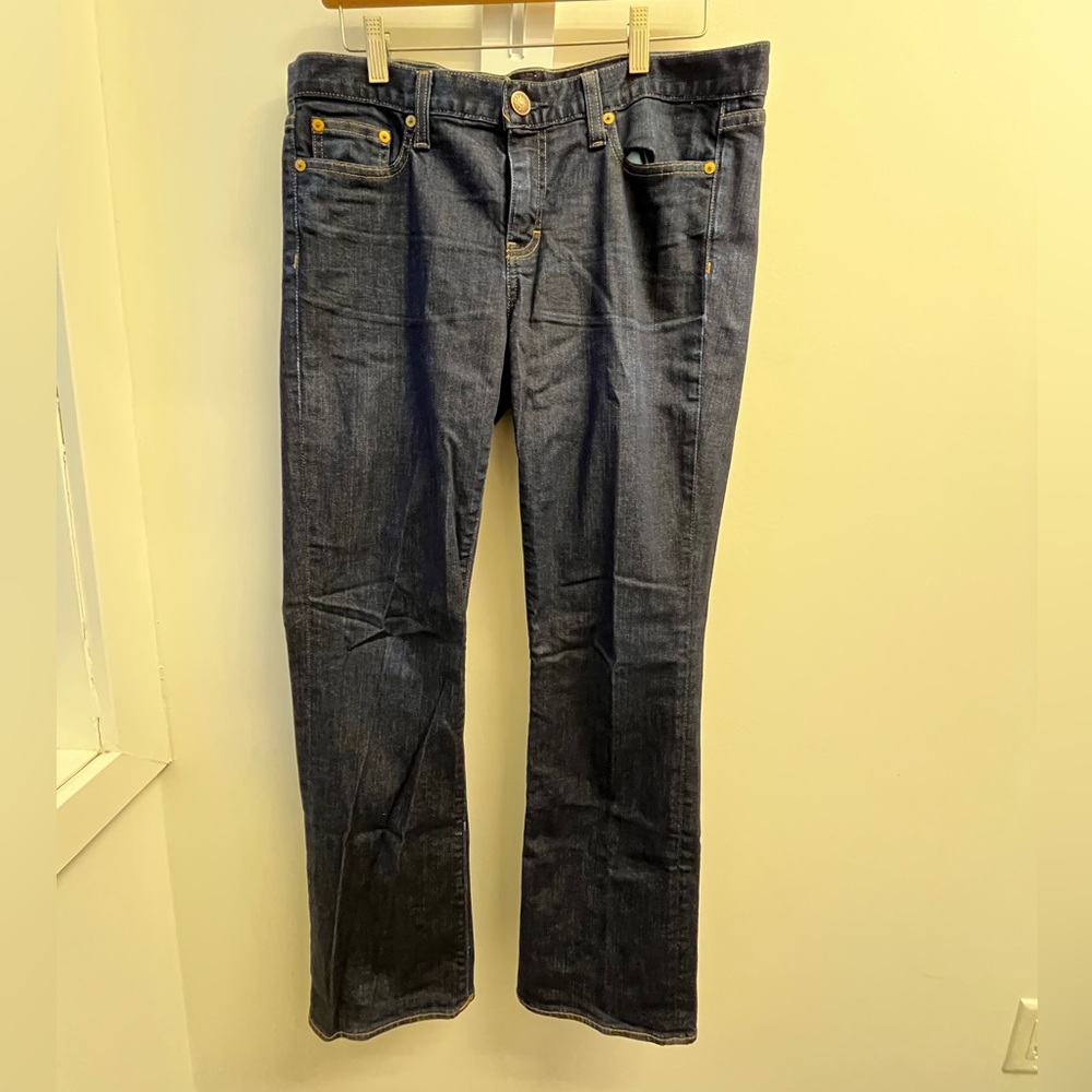 J. Crew Bootcut Dark Wash Jeans